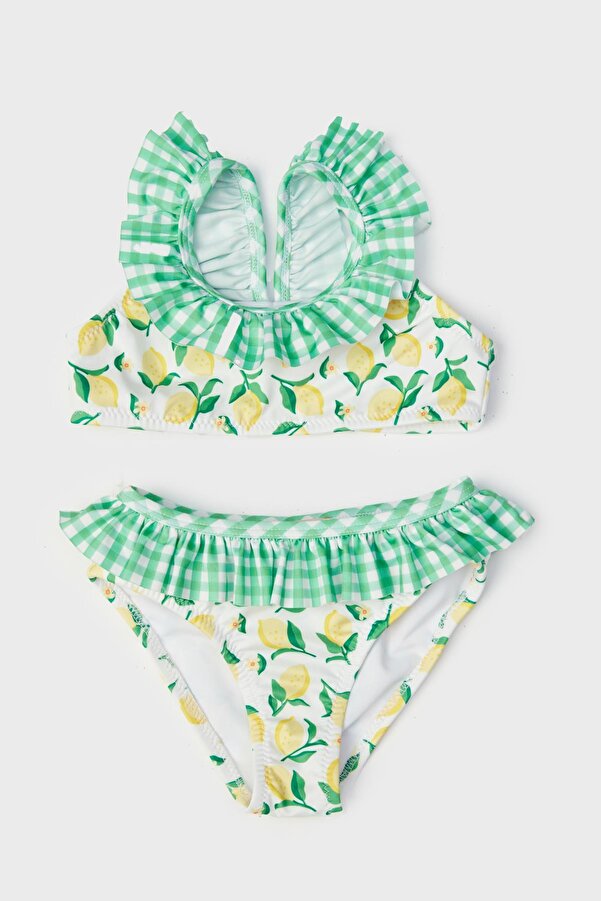 GB Baby BG Store Kız Bebek Desenli Bikini