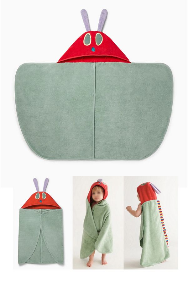 Ewason Organic 100 Cotton Hooded Bath Towel for 0 4 Years Old Children Baby Trendyol