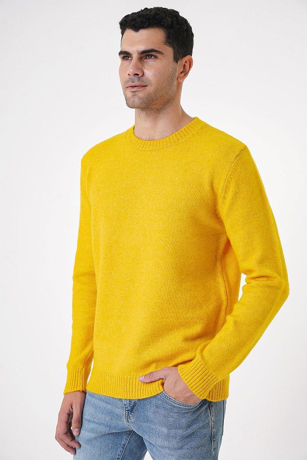 Soft yellow sweater discount