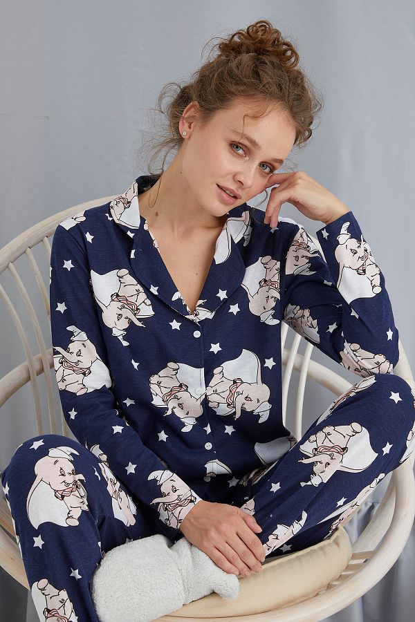 STRAWBERRY-Buttoned Comfortable Pajama Set 1