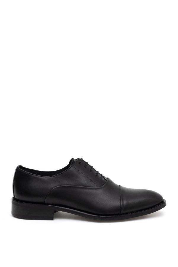 Pierre Cardin Black 100% Leather Microlight Sole Classic Shoes 50310195-Vr046