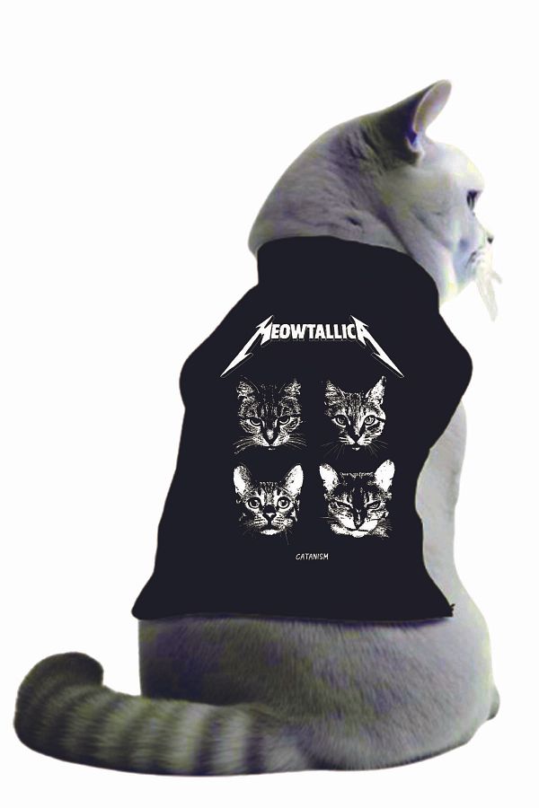 Meowtallica cat hoodie discount