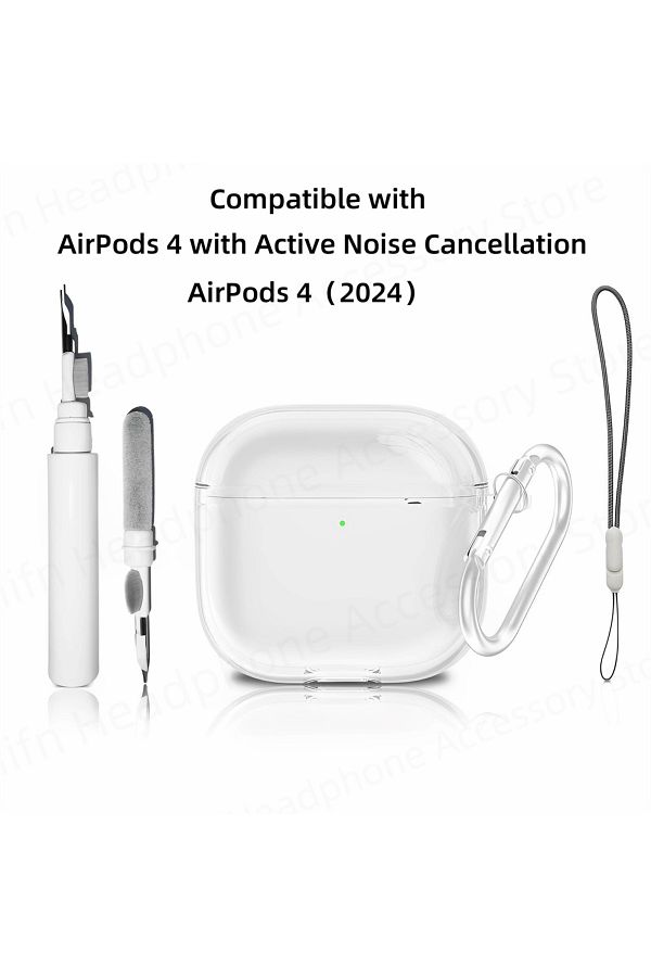 Choice-For Airpods 4 4 In 1 [4 In 1] Case For Airpods 4 With Active Noise Cancellation/2024 New Airpods 4 C 1