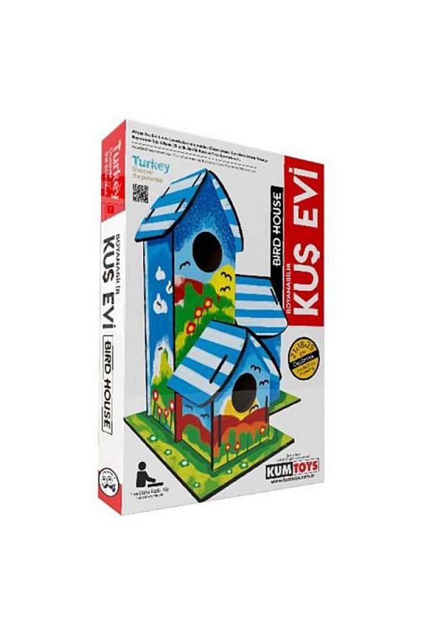 Bubu-Ac0006 Model Paintable Bird House 1
