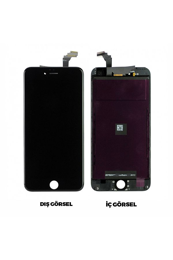Nettech-Teknonet iPhone 6 Plus Compatible Aa Quality Lcd Touch Screen with Slats - Black 1