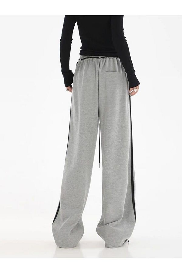 Oldeys Y2K Streetwear Classic Gray Sweatpants Trendyol