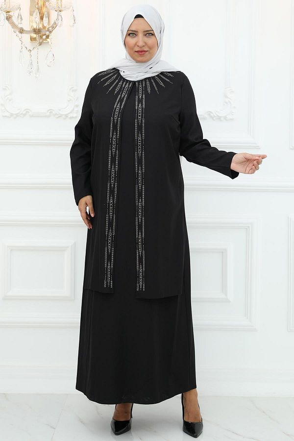 Amine Hüma-Nisa Evening Dress Black 1