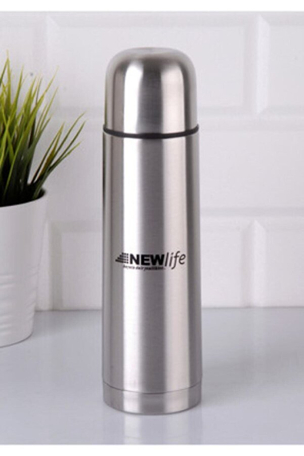 New Life Paslanmaz Çelik Termos 750 Ml. . Mama Kamp Piknik