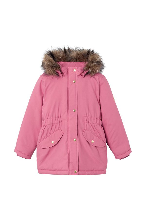 name it I 13216493 Heather Ro Name It Nkfmarlin Pink Parka Jacket Ccedil Children s Coat Trendyol