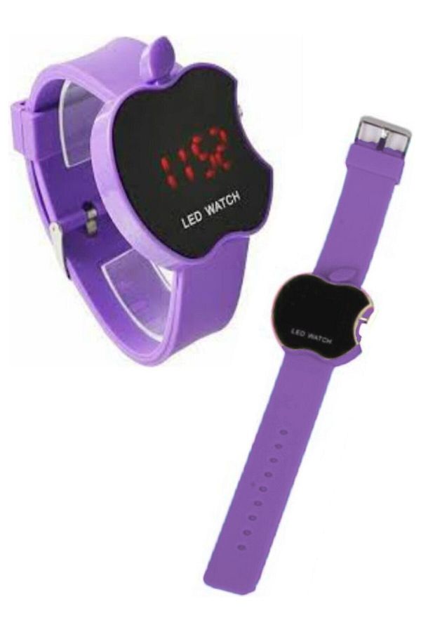 Apple shaped led watch discount