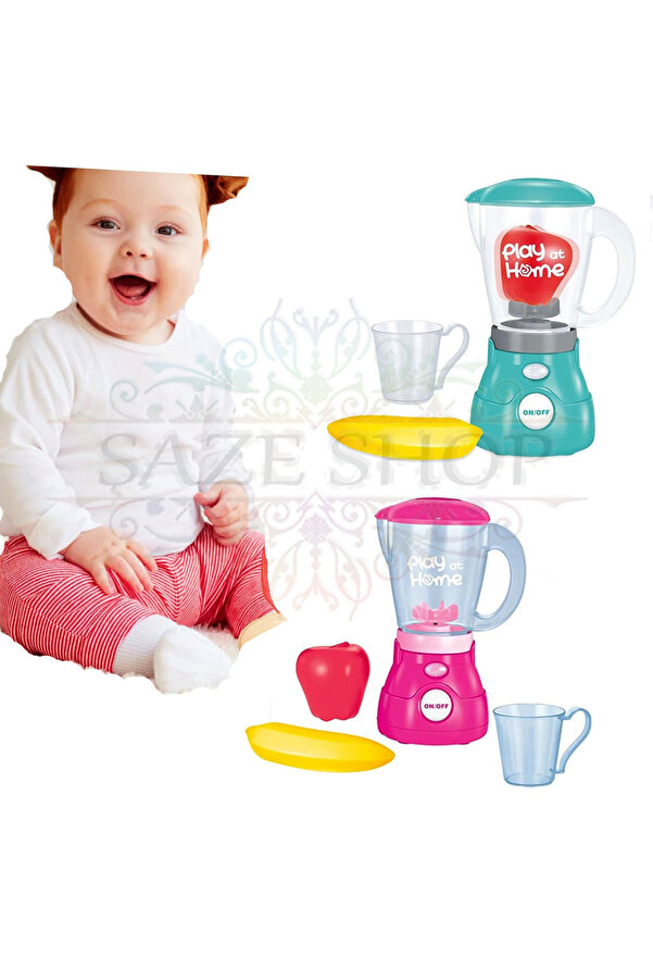 SAZE Işıklı Aksesuarlı Gerçekçi Hareketli Blender  1 ADET FİYATIDIR