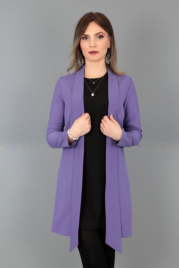 ÖNDER ÖZSOY-Japanese Jacket - Lilac Model 1