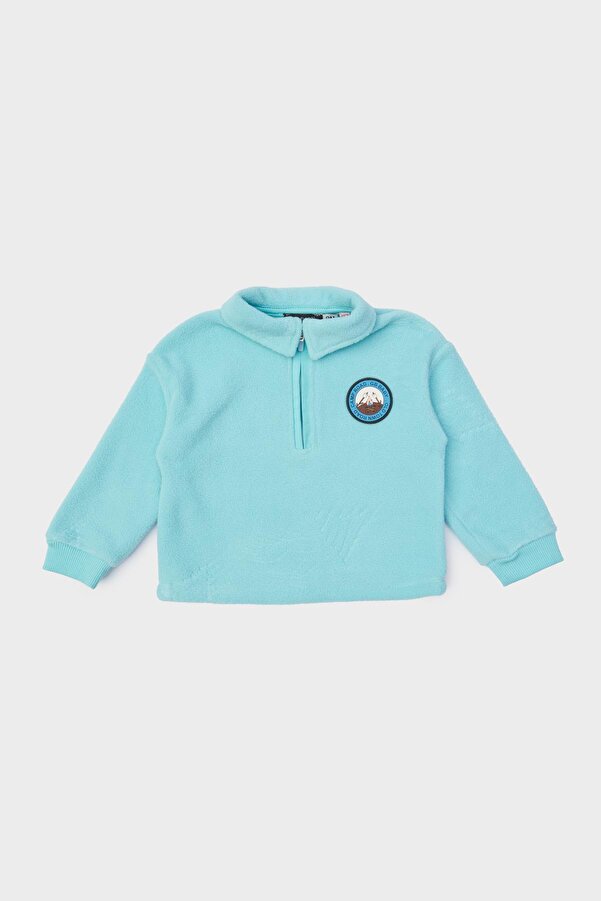 GB Baby BG Store Erkek Bebek Mavi Sweatshirt 23FW1BG1426