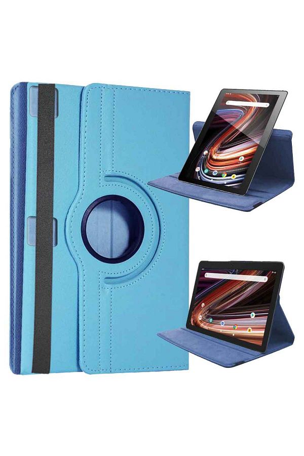Smart Tech-Lenovo Tab E10 10.1 Inch 360 Degree Rotating Stand Tablet Case 1