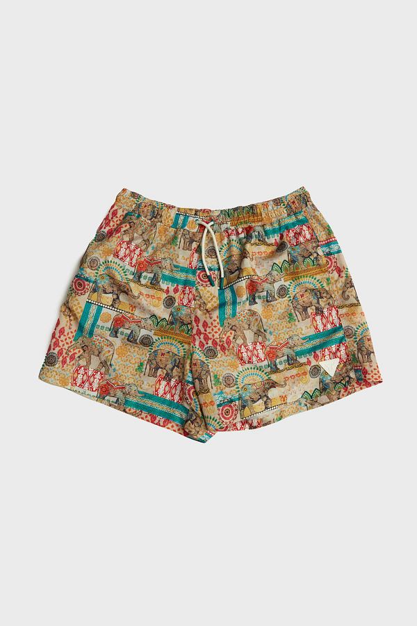 Nebbati-Bg Store Dad Patterned Shorts 1
