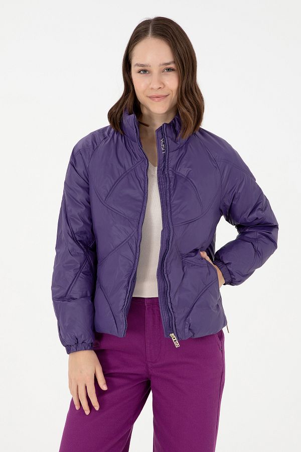 Purple polo jacket on sale