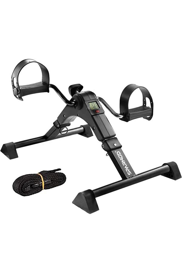 Sparnod Fitness SMB 100 B Mini Cycle Adjustable Resistance LCD Monitor Portable for Arm Leg Trendyol