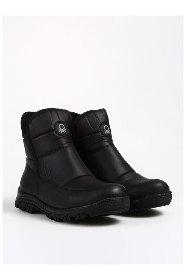 United colors of benetton men's leather boots cheap