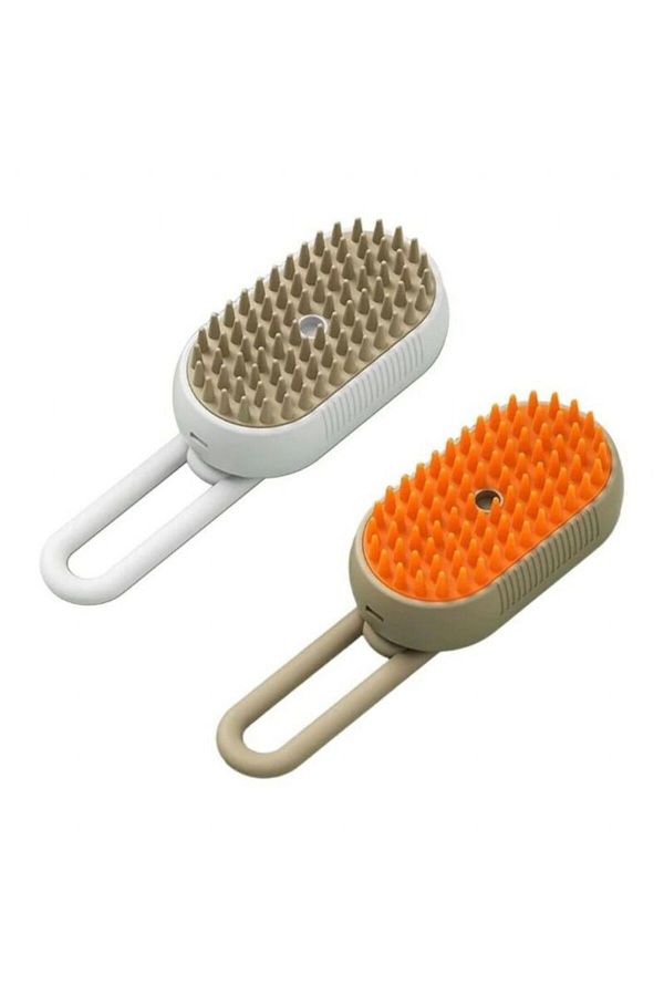 PETLUCK-Steam Comb with Handle for Cat and Dogs 1