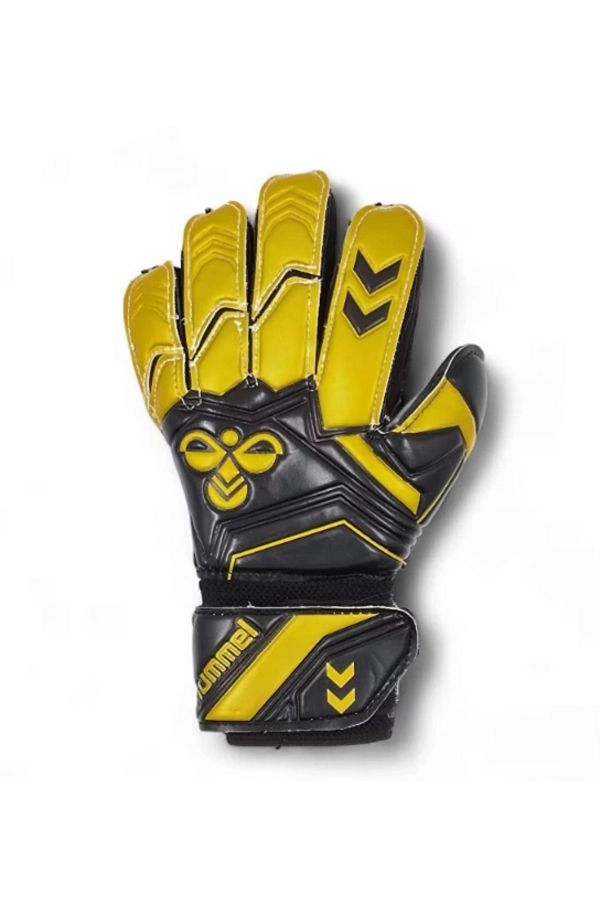 Black and gold goalie gloves hot sale
