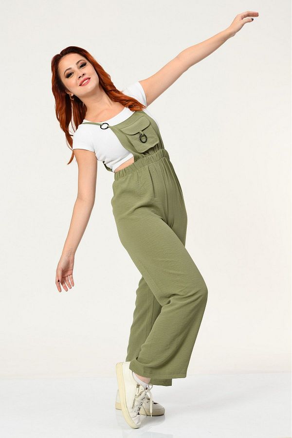 Bigdart-Big Dart Strappy Gardener Jumpsuit 1