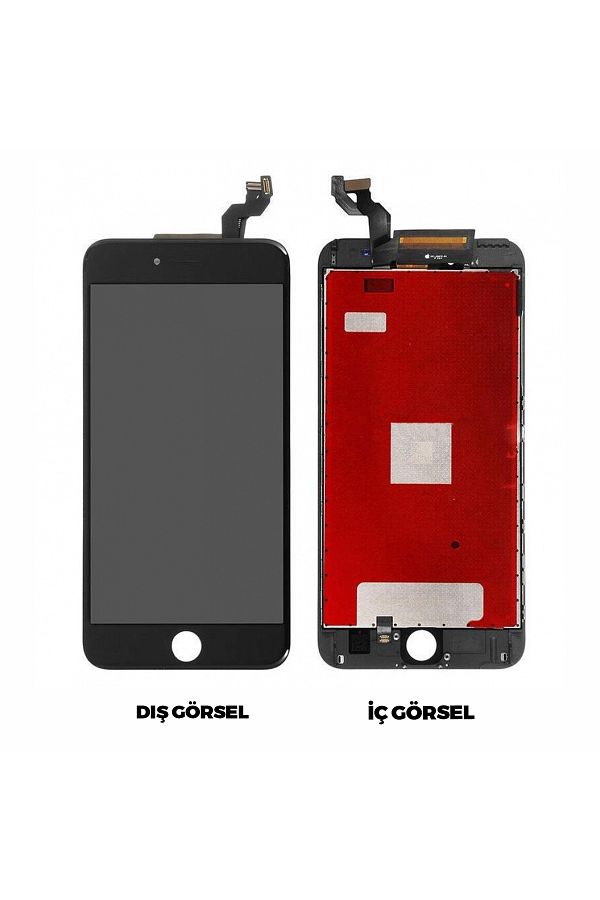 Nettech-Teknonet iPhone 6S Plus Compatible Aaa Quality Lcd Touch Screen with Slats - Black 1