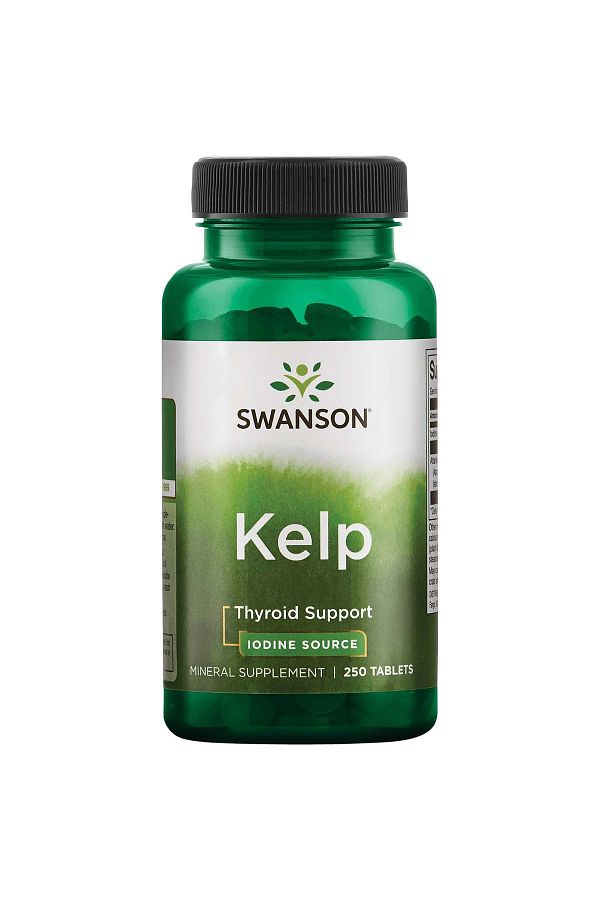 SWANSON-Kelp Iodine Source, 250 Tablets 1