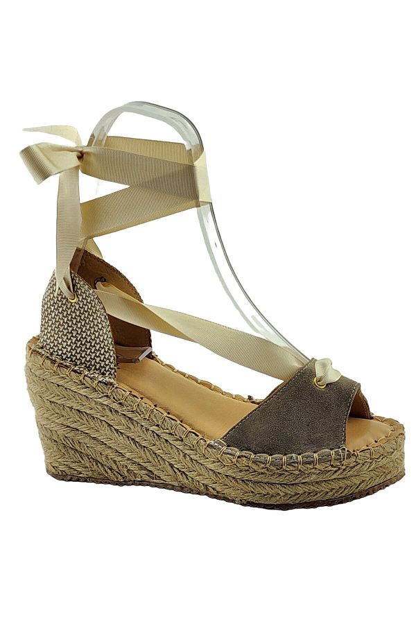 Suede espadrille mules shop