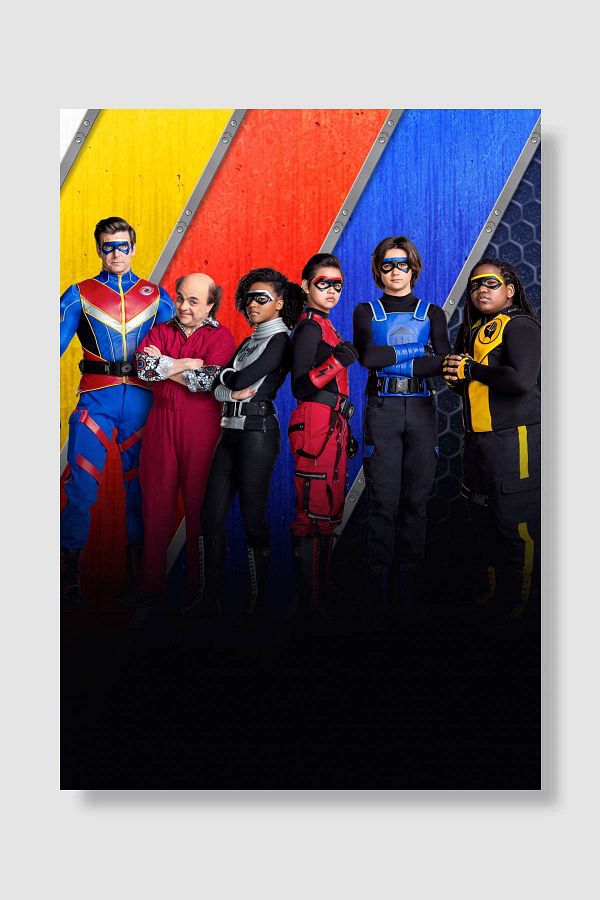 Mudi Store-Danger Force Sequence Poster Unframed High Quality Sequence Poster Wall Poster 1