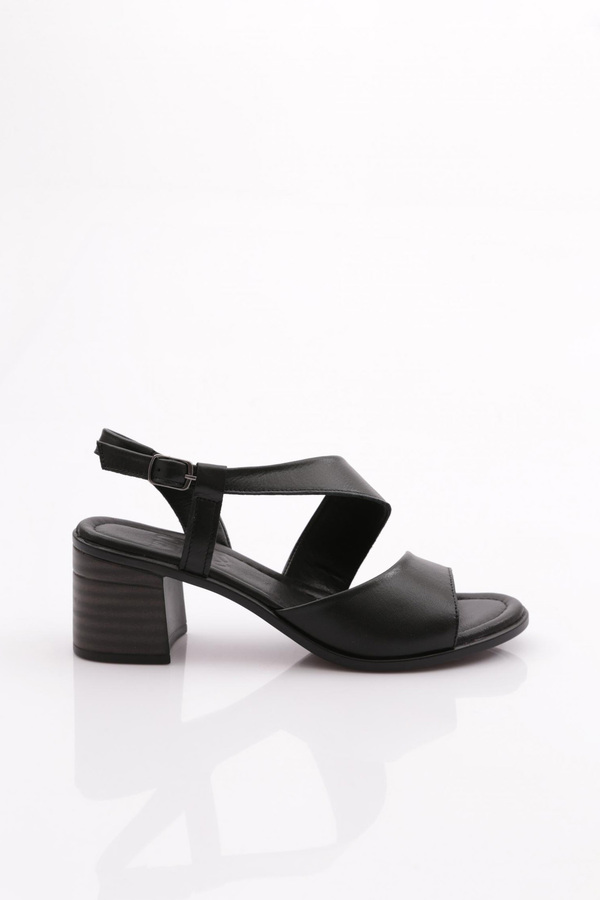 DGN-Sandale cu toc pentru femei - negru 243135108 1