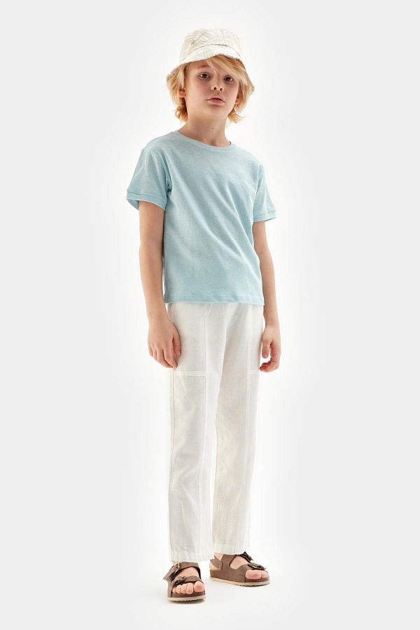 Nebbati-Tricou albastru pentru băiat Bg Store 23ss2nb3569 1
