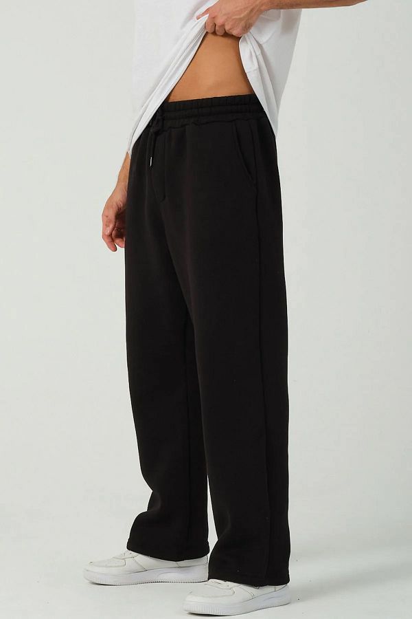 De Carte Baggy Wide Leg Relaxed Medium Thick Long Sweatpants Trendyol