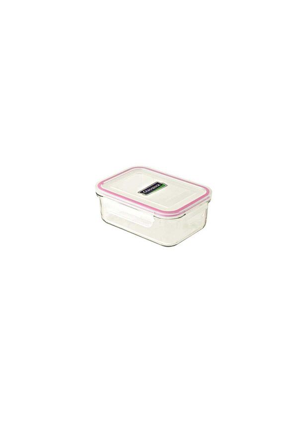 Prima Nova-Glasslock Conical Rectangular Glass Storage Container 480 ml 1