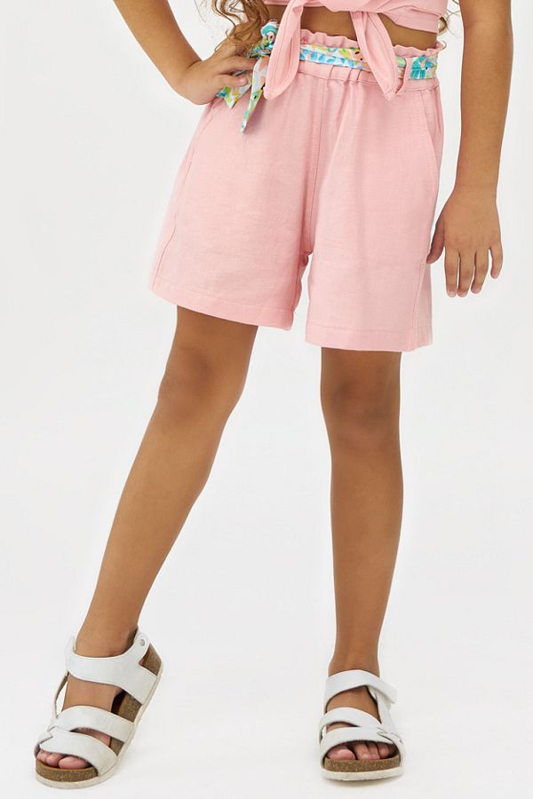 Salmon shorts top