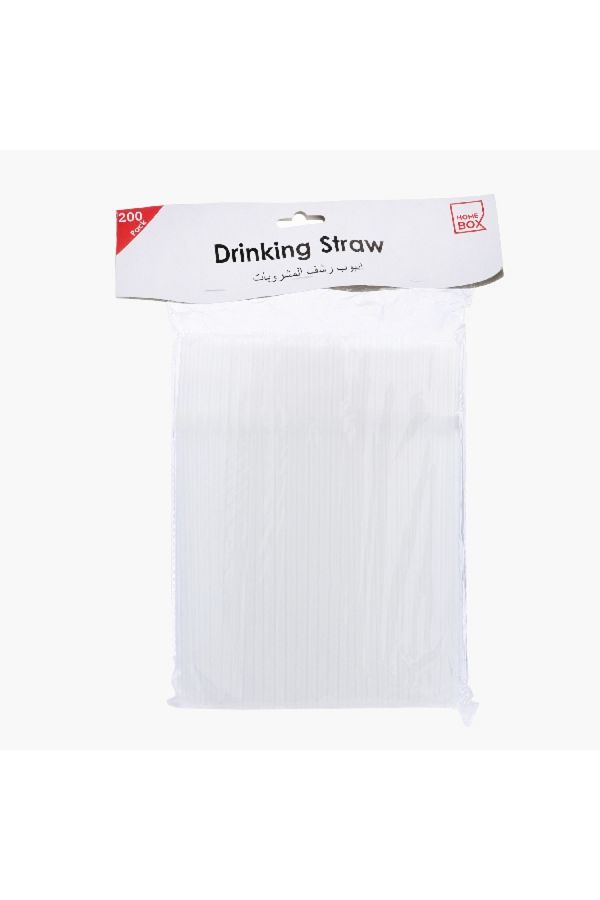 Home Box-Twisting Drinking Straw - Set of 200 1
