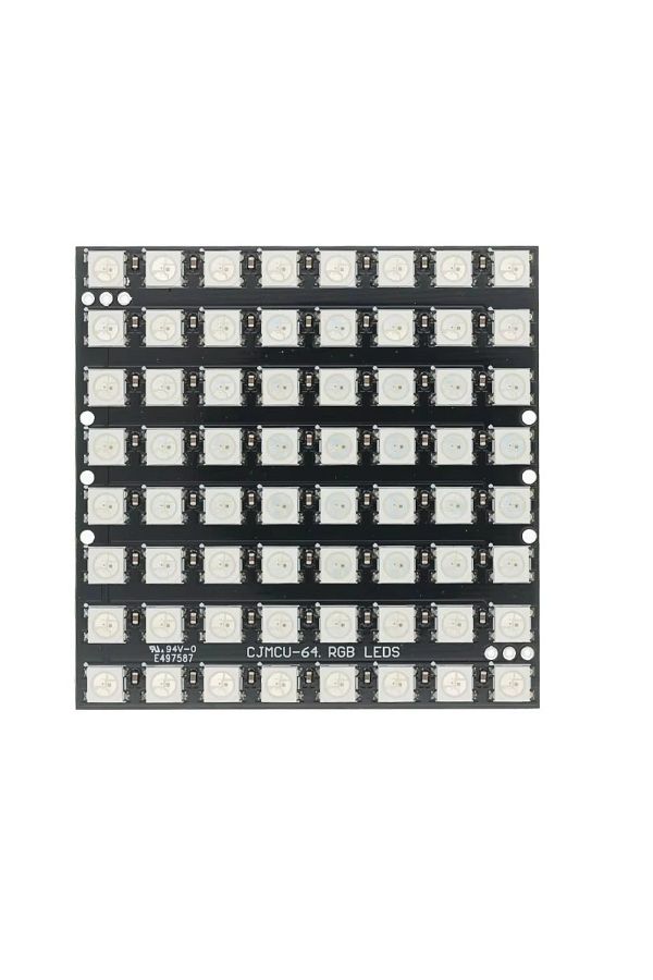 Sensör Modül-WS2812 LED 5050 RGB 8x8 64 بت وحدة مصفوفة LED 1