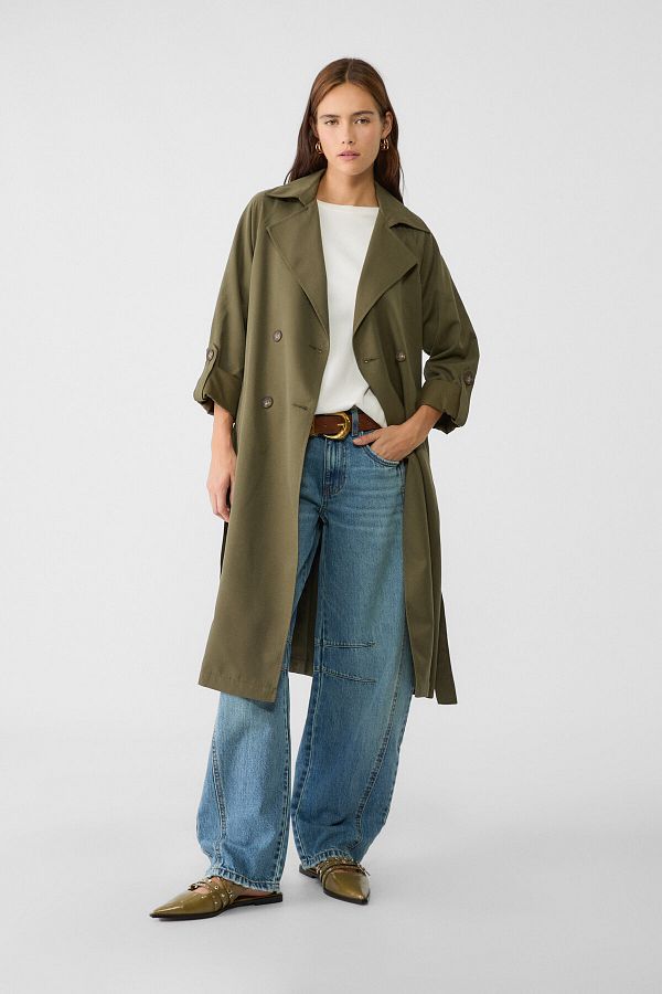 Stradivarius long coat new arrivals