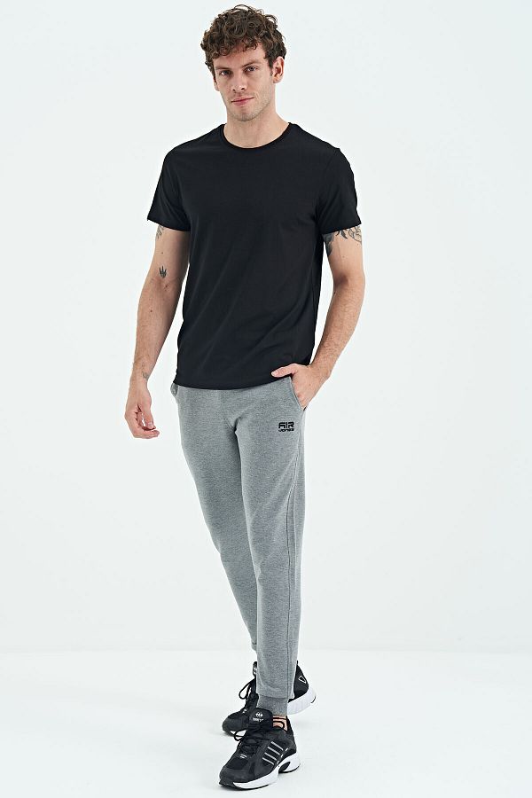 TOMMY LIFE-Comfortable Form Oversize Jogger Men's Tracksuit Bottom 1