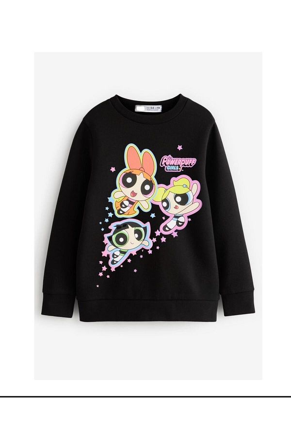 Powerpuff girl sweatshirt trendyol sale
