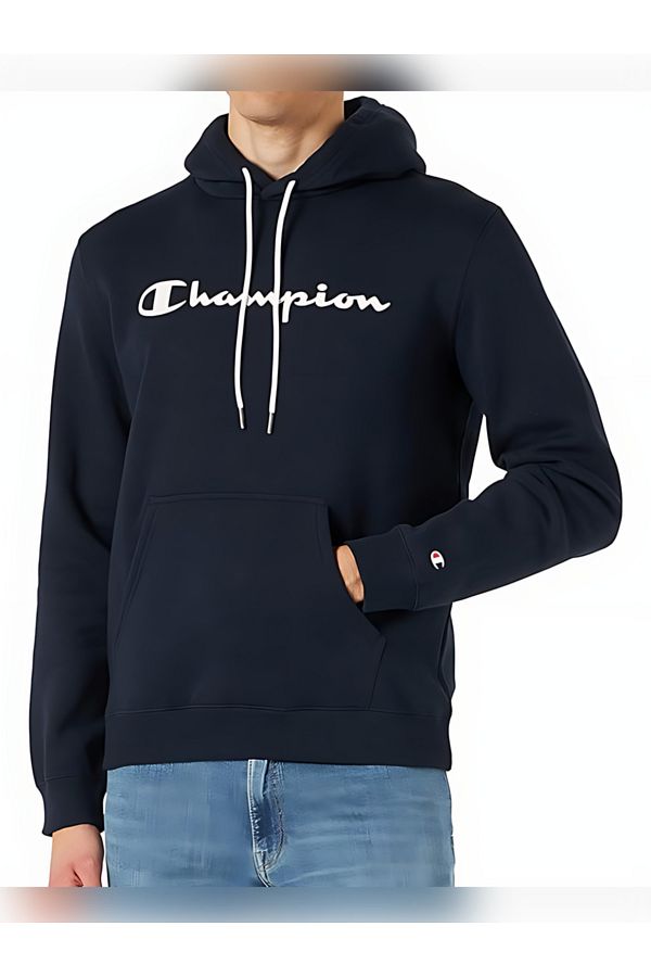 Champion Legacy Classic Logo Hooded Sweatshirt Men Trendyol