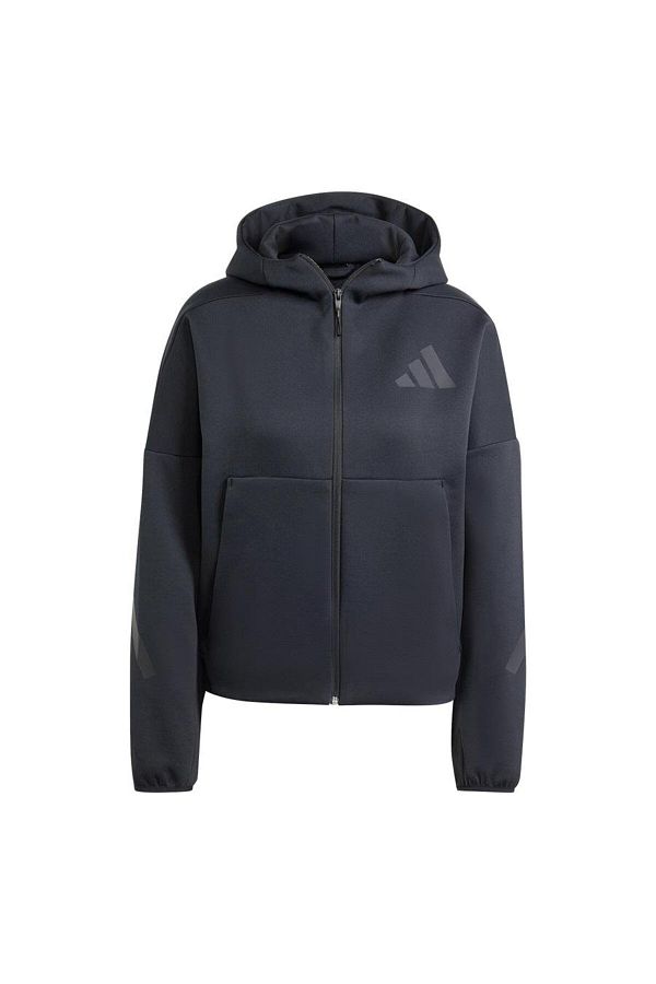 ★人気★ Adidas W 3S FT FZ HD Jacket Women's Wonder Bauxite Hooded sweatshirt adidas Sportswear W 3S FT FZ HD