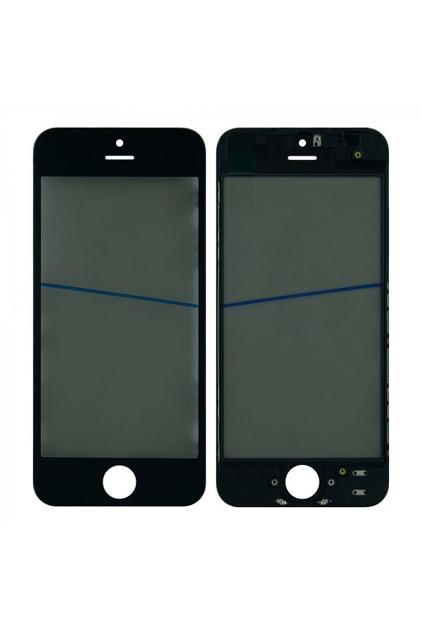 Nettech-Teknonet iPhone 5 Compatible Touch Lens Oca Polarized Frame - Black 1