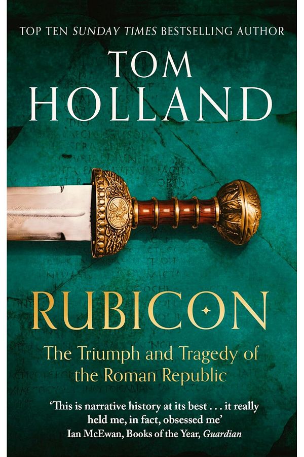 Penguin Books-Rubicon: Roman Empire Success and Scroll - Tom Holland 1