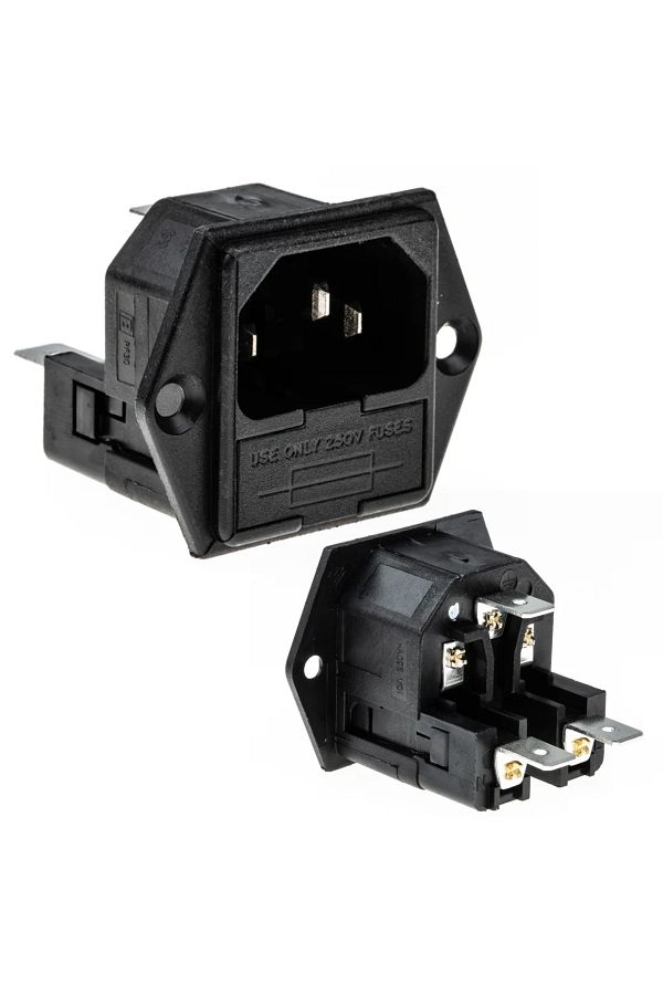 Go İthalat-Power Ic-213B Chassis - C14 with Double Fuses and Ears (4808) 1