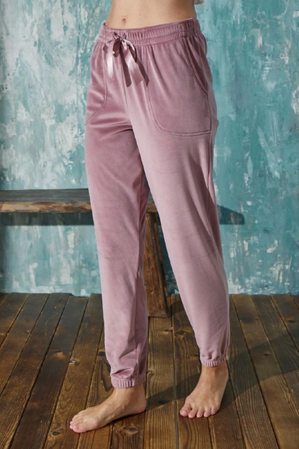 Women's pajamas with elastic ankles top
