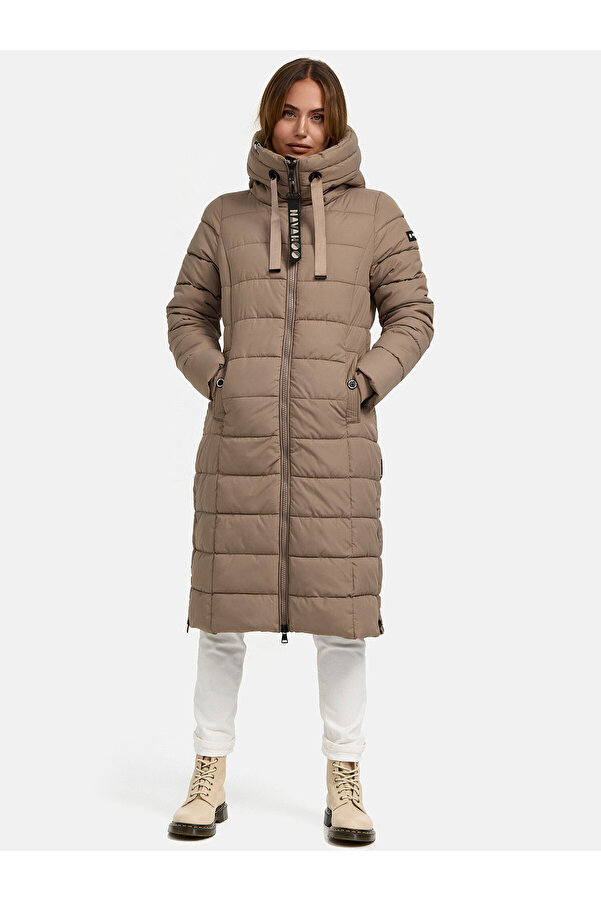Navahoo Winterjacke Damen Rostbraun Navahoo Laura Warme Damen