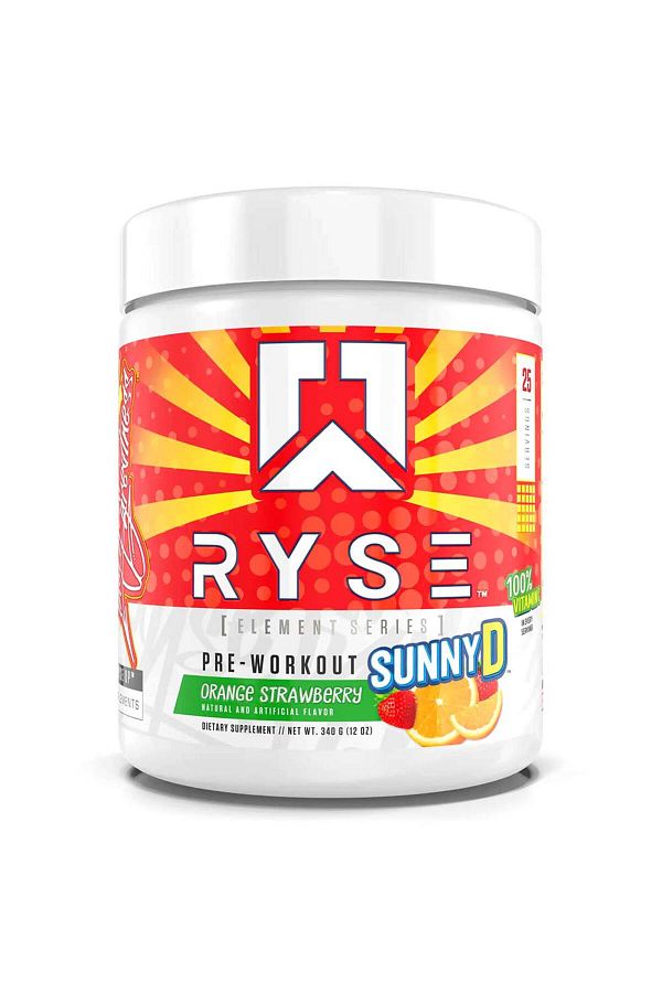 RYSE-Element Pre Workout, Sunny D Orange Strawberry, 25 1