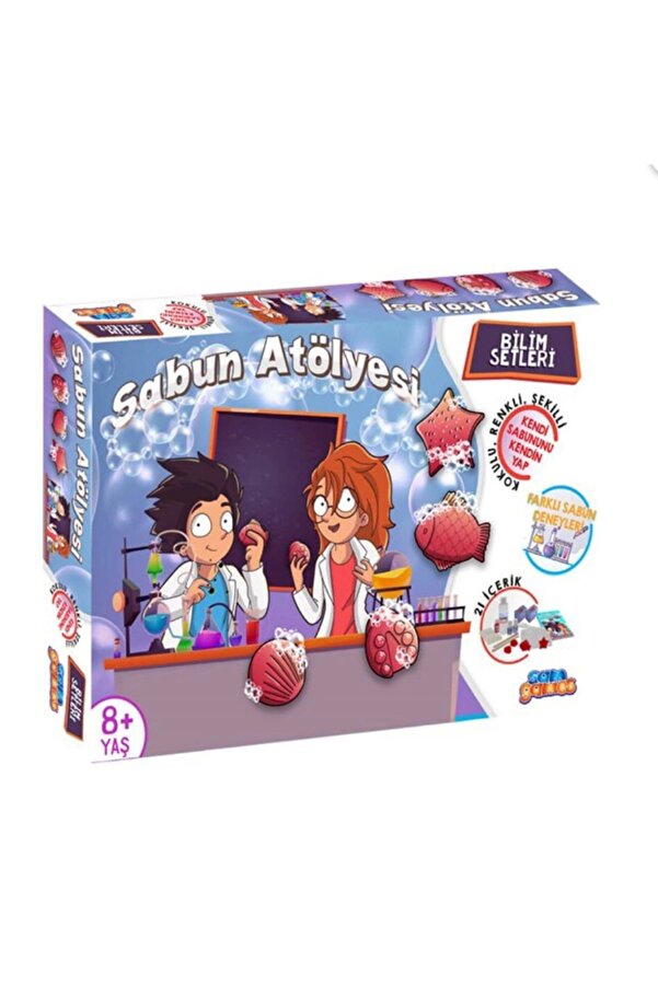 SAM GAMES Samatlı 72614 Bilim Setleri Sabun Atölyesi