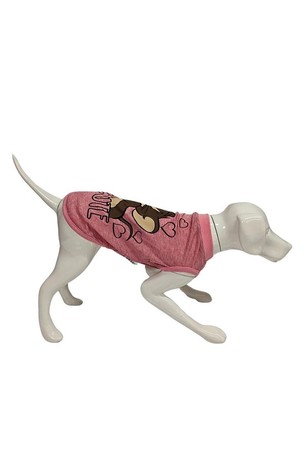 Pettrend Moschino Jerry T Shirt Cat Dog Apparel Organic Cotton Combed Cotton T Shirt Trendyol