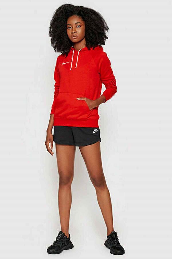 Nike Sweatshirt Red Loose Trendyol